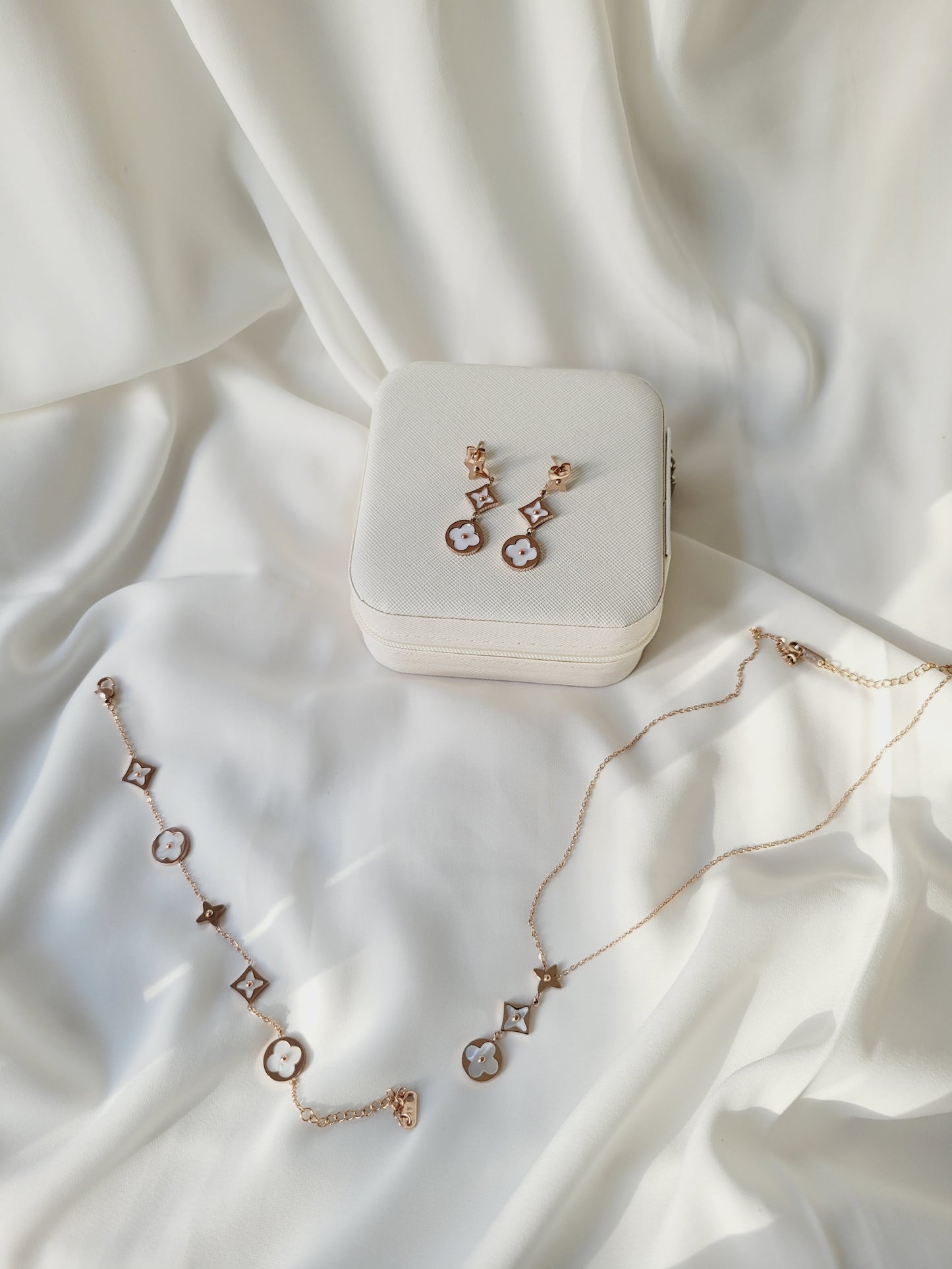 Rose Gold Blossom Set