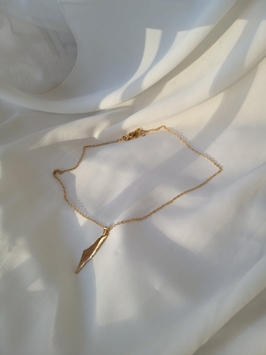 Palestine Necklace Gold colour