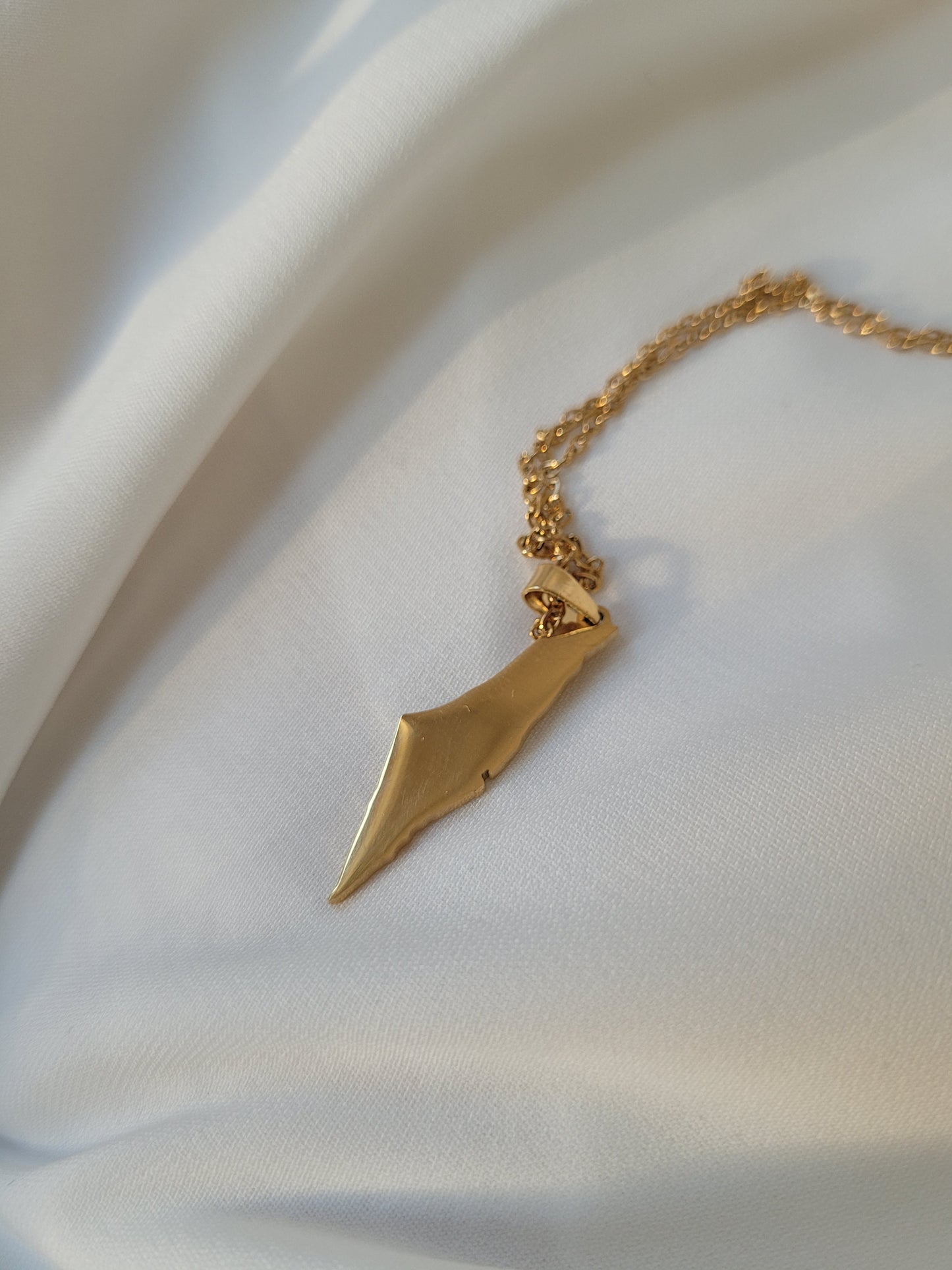 Palestine Necklace Gold colour