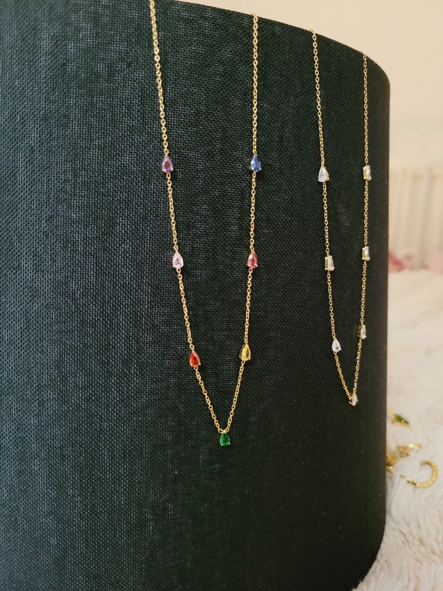 Multiple Stone Necklace