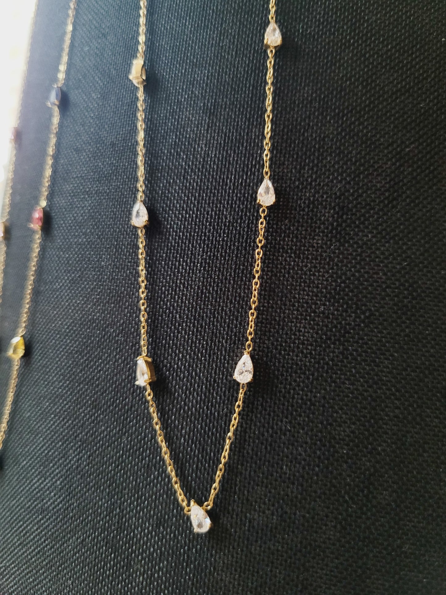 Multiple Stone Necklace